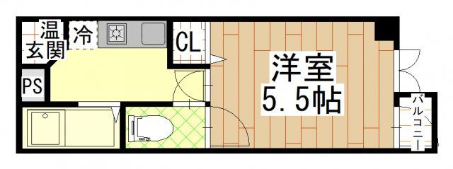 ロンモンターニュ小阪の間取り