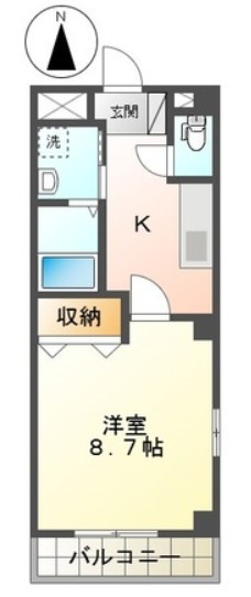 Ｋ・Ｙ・Ｋの間取り