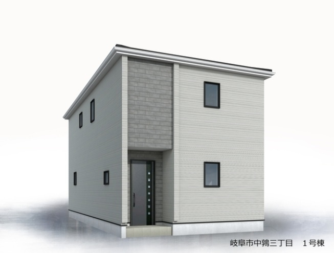 岐阜市中鶉新築建売全4棟！鶉小学校まで徒歩5分！お車並列3台可能！長期優良住宅！耐震等級3！1号棟の画像