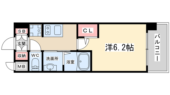 【間取り】 | エステムコート新大阪13ニスタ