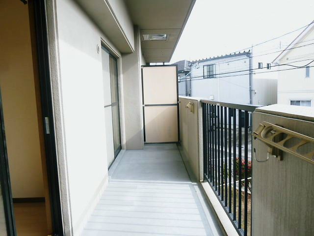 レージュ神の倉のバルコニー