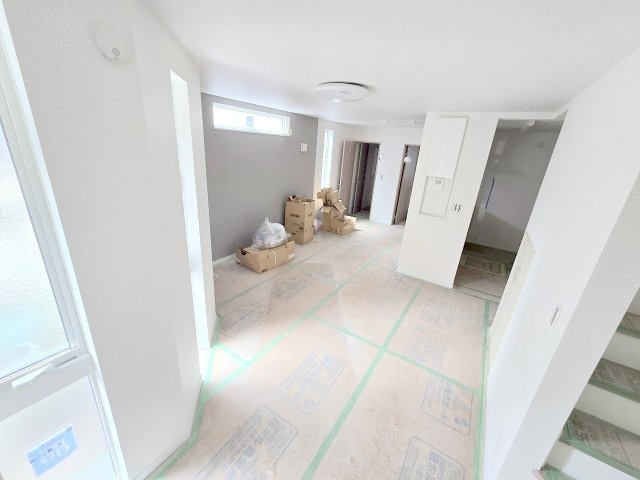 羽村市小作台5丁目　全2棟の居間・リビング|2号棟　現在建築中♪