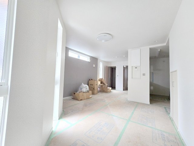 羽村市小作台5丁目　全2棟の居間・リビング|2号棟　現在建築中♪