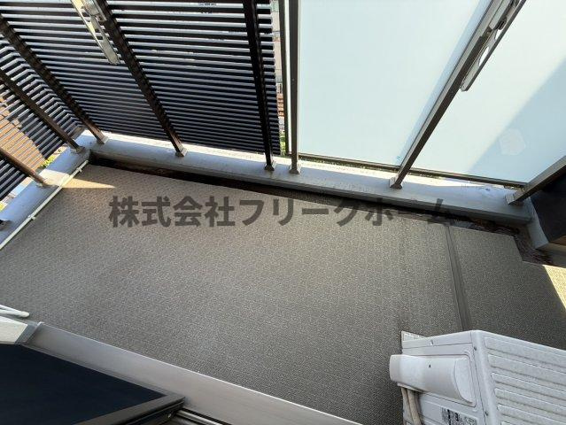 武蔵野市境１丁目の賃貸マンションのバルコニー