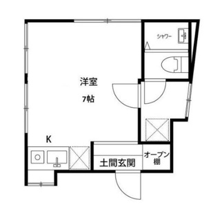 【間取り】 | ＨＯＵＳ西小山 | 間取りです。