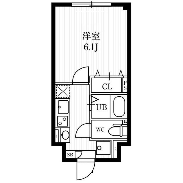 エルファーロ中野の間取り|間取りです。