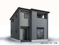 岐阜市中鶉新築建売全4棟！鶉小学校まで徒歩5分！お車並列3台可能！長期優良住宅！耐震等級3！の画像