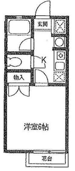メルベーユ　アビテの間取り|間取りです。
