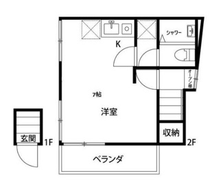 【間取り】 | ＨＯＵＳ西小山 | 間取りです。