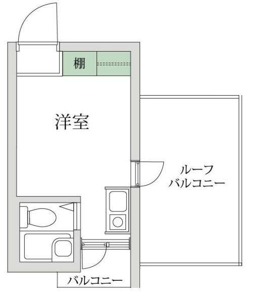 シャトル・ハイムＩの間取り