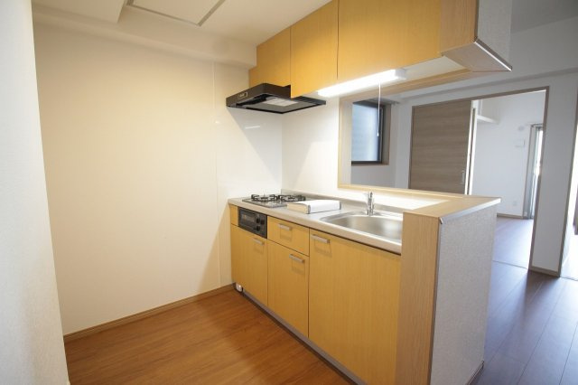 宗像市栄町の賃貸マンションのキッチン