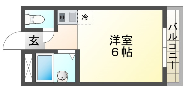 サンビレッジ塩屋の間取り