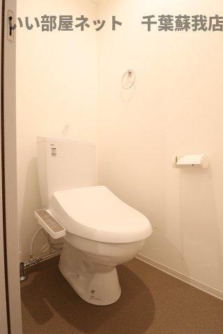 ジーメゾン千葉浜野ルミソラのトイレ|トイレです