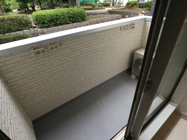 Regalest Park Side 宇品Ⅰのバルコニー