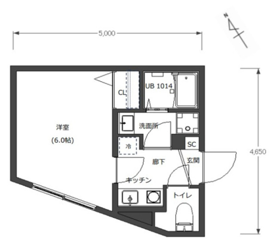 D-styleお花茶屋の間取り