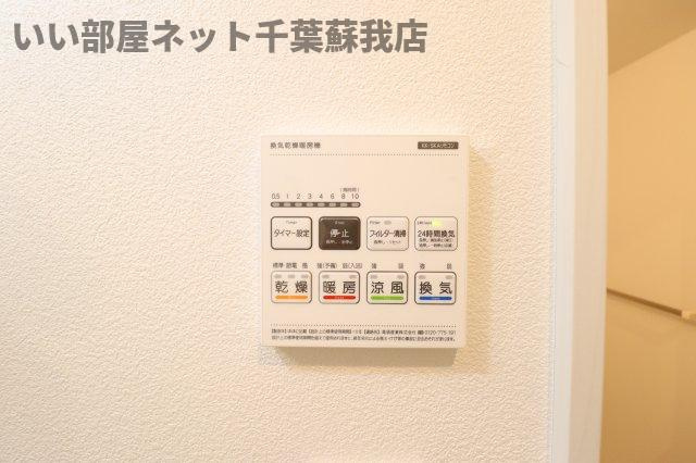 ジーメゾン千葉浜野ルミソラの設備|浴室乾燥機！雨の日も安心ですね！