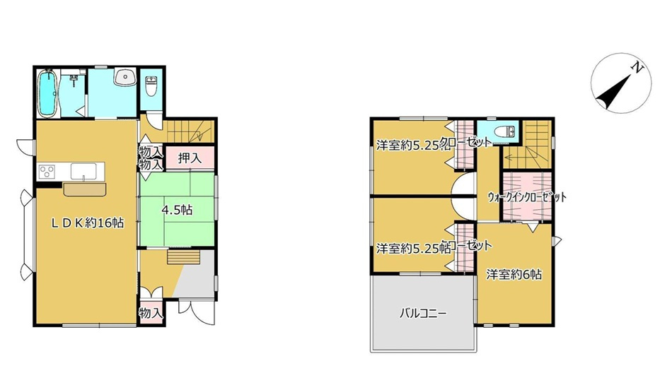 千葉市若葉区桜木８丁目の間取り