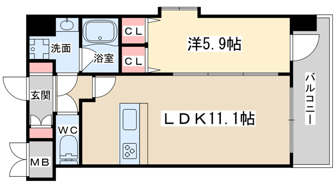 【間取り】 | スプランディッド梅田北
