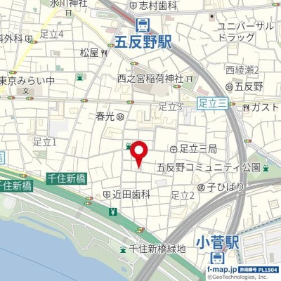 【地図】 | マーレ五反野