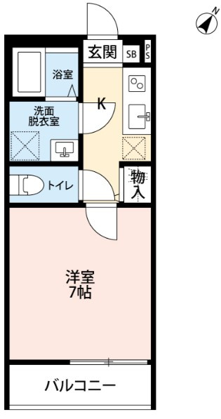 アレーゼ東浦和の間取り