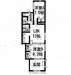 【間取り】 | サンモール瑞江 | 間取りです。