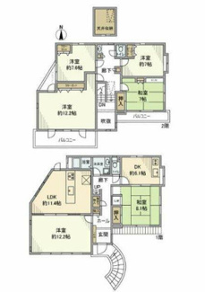 【間取り】 | 上永谷戸建