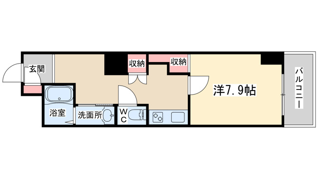 【間取り】 | イーストヴィラ梅田