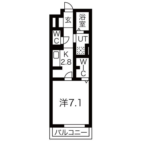 グランメゾン知立　　　刈谷市近郊の賃貸はクラスホーム　　の間取り