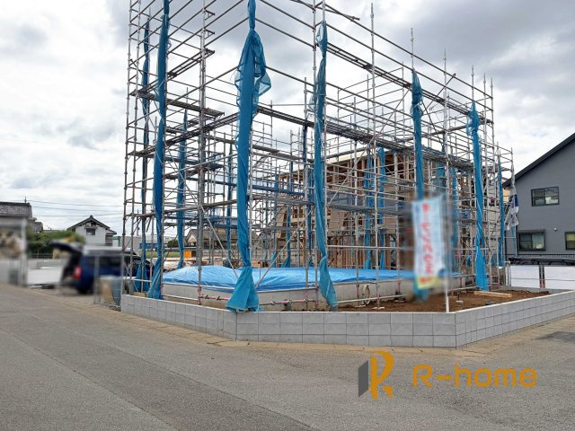 古河市下辺見第8　新築戸建て　2号棟の外観|ご予約を頂ければ、『平日』はもちろん『早朝』や『夜間』もご見学可能です♪お気軽にお申し付けください♪