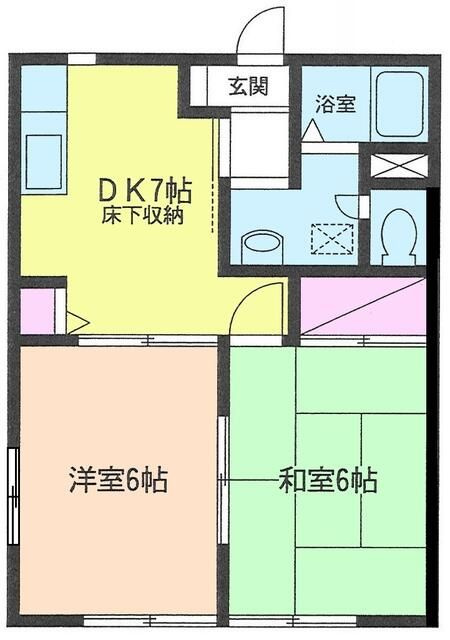 ディアス　ミヨシの間取り
