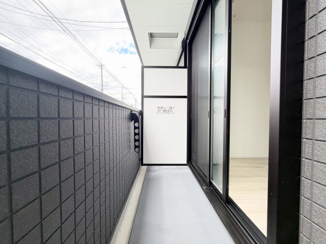 Cocon Grandjour 尼崎水堂町のバルコニー