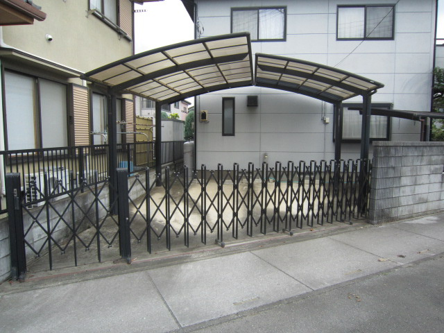 行田長野メーターモジュール注文住宅の駐車場