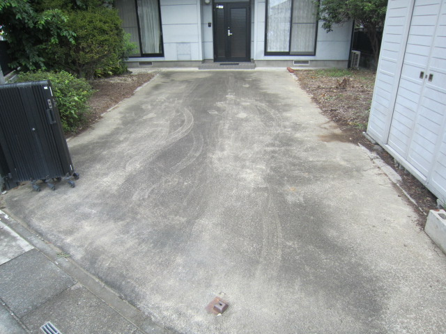 行田長野メーターモジュール注文住宅の駐車場