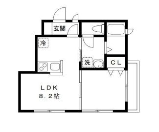 【間取り】 | メゾン　ド　ソレイユ | 間取りです。
