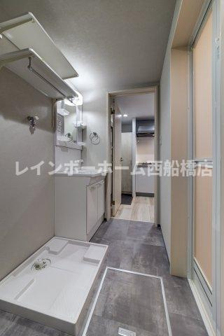 NKクレール幕張の洗面所