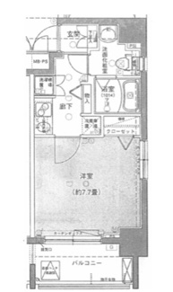 【間取り】 | ヴェルト亀戸
