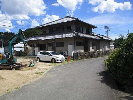 佐伯区五日市町大字上河内字石の前面道路含む現地写真