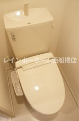 船橋市宮本９丁目のアパートのトイレ