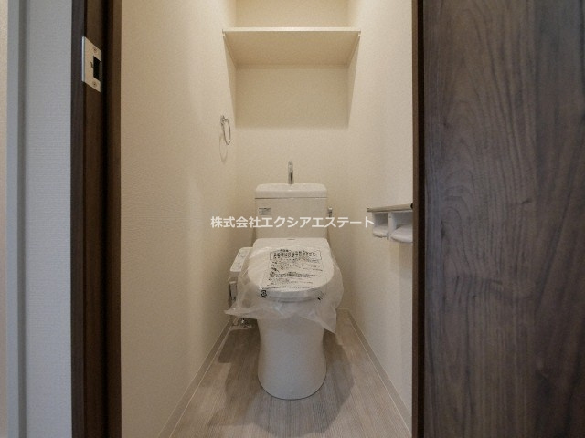 大阪市阿倍野区阪南町３丁目の賃貸マンションのトイレ