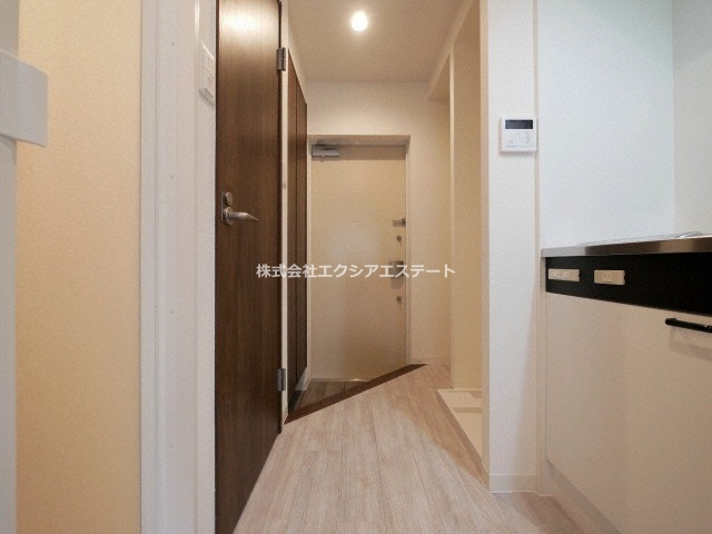 大阪市阿倍野区阪南町３丁目の賃貸マンションの玄関