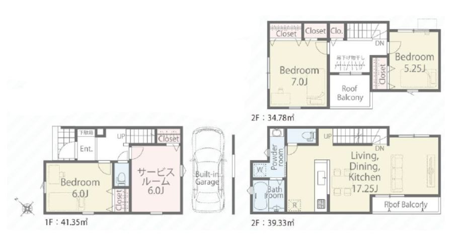 川口前川２丁目　第１期　新築分譲住宅　全４棟