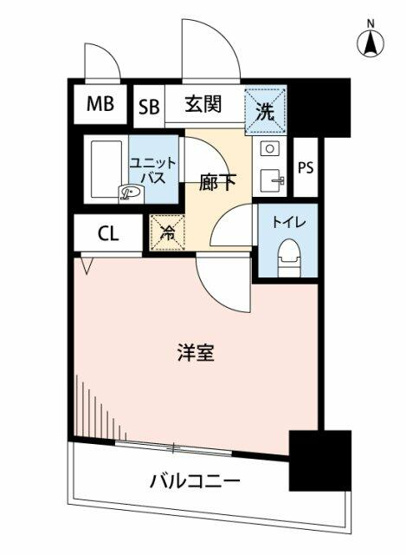 【間取り】 | メインステージ蒲田Ⅱ