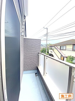 【内観：施工例】 | 相模原市南区上鶴間4丁目　全１棟 | 同施工会社施工例（バルコニー）