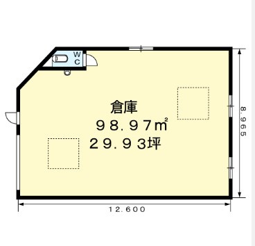 【間取り】 | 鳥飼本町3丁目倉庫