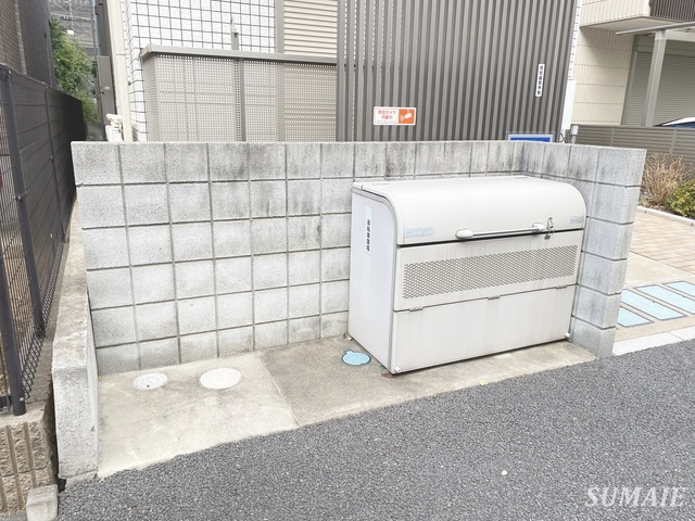 富士ハウスのその他共用部分|専用ゴミ置き場！