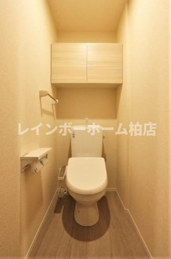 仲介手数料（賃料の1.10ヵ月）の50％OFF対象物件！のトイレ