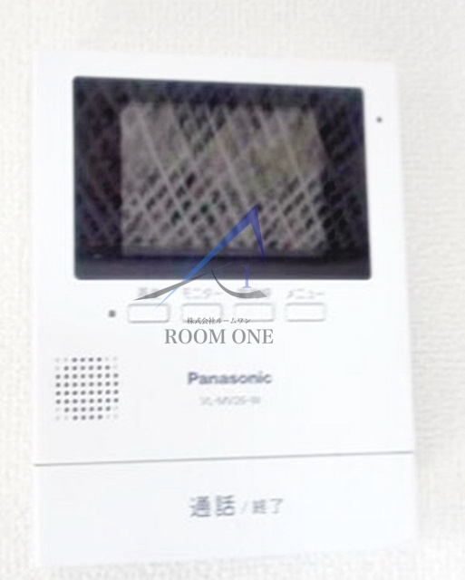 メゾン椎名町のセキュリティ|モニター付きインターホンです。