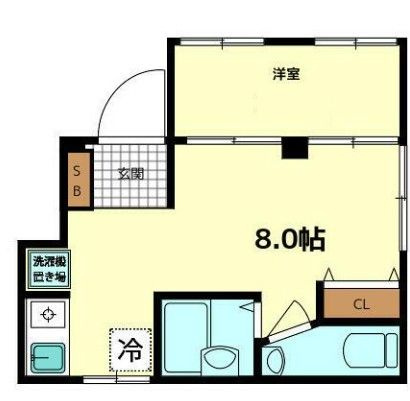 メゾン椎名町の間取り|間取りです。