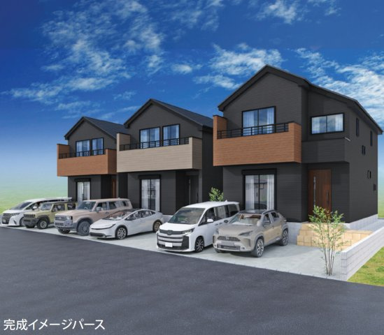 横浜市港南区日限山３丁目　新築戸建て【仲介手数料無料】カースペース2台