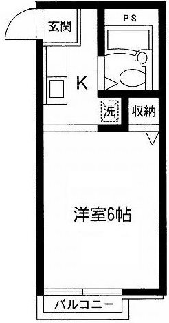 ラ・ジュネス の間取り|間取りです。